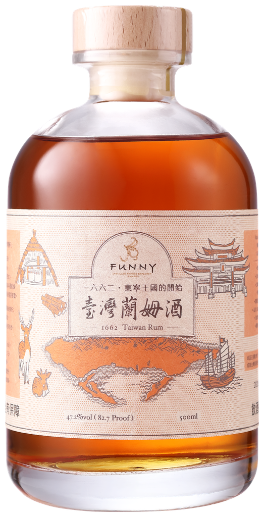 1662明鄭台灣蘭姆酒_500ml